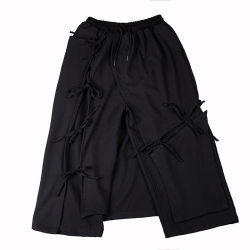 Uncle Nick's Same Loose Wide Leg Hairdresser Men's Casual Cropped Skirt Pants