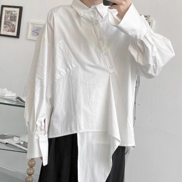SC27 P65 Yamamoto Style Design Shirt Long Sleeves
