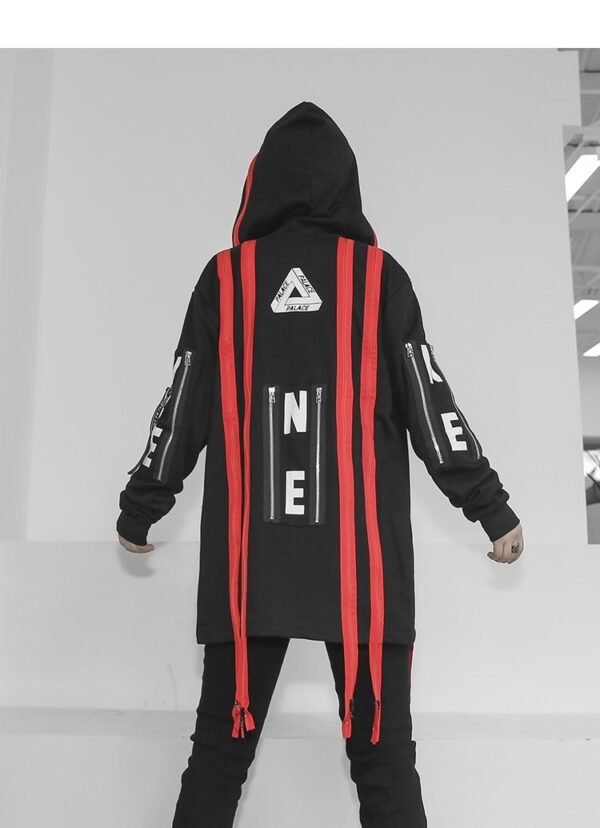 Hip Hop Fashion Personality Autumn Jacket Zip Up Jacket