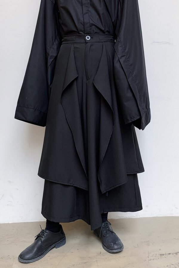 Men's Skirt Pants Wide Leg Pants Baggy Pants Loose Pants