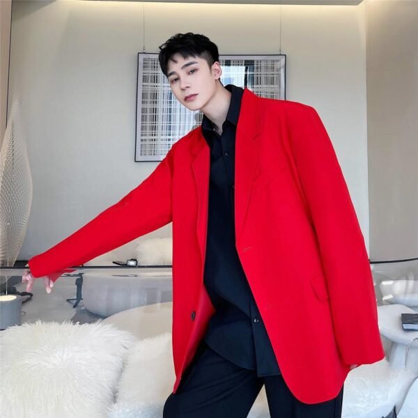 A452--6117--P125 Customized Red Suit Jacket