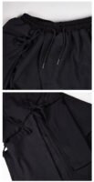 Uncle Nick's Same Loose Wide Leg Hairdresser Men's Casual Cropped Skirt Pants