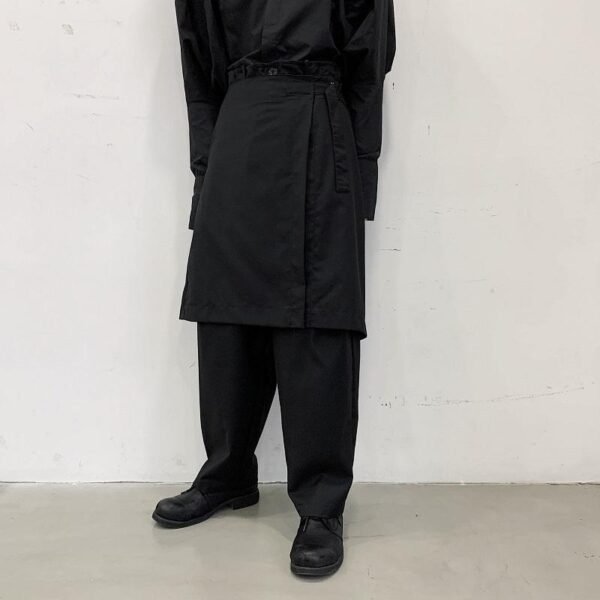 Yohji Yamamoto Mens Dresses and Skirts Men's Baggy Pants Skirts Fashion