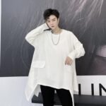 CT102 Dark Youth Trend Loose Fit T-shirt