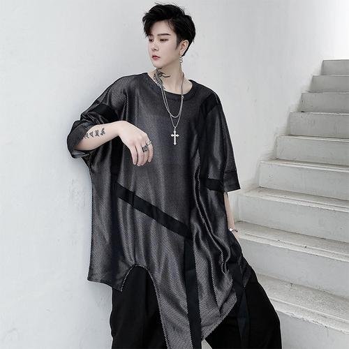 Dark Shiny Loose Men's T-shirt