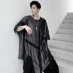 Dark Shiny Loose Men's T-shirt