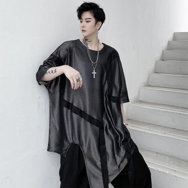 Dark Shiny Loose Men's T-shirt