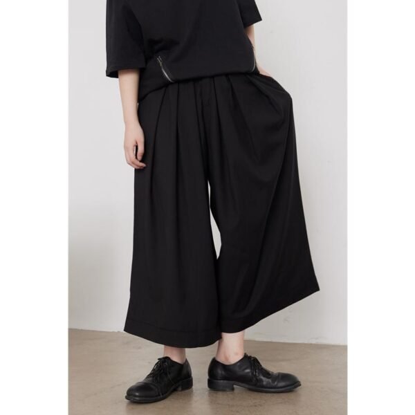 Yamamoto Dark All-match Basic Loose Wide-leg Pants