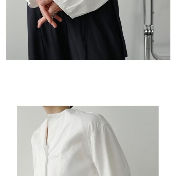 P55 Lazy Pullover Long Sleeve Temperament Shirt