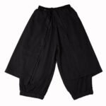 Yamamoto Yaosi Style Men's Cropped Casual Pants