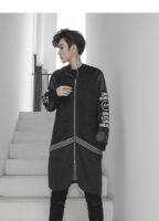 Fashion Streetwear Mesh Cardigan Mesh Jacket Loose Cardigan