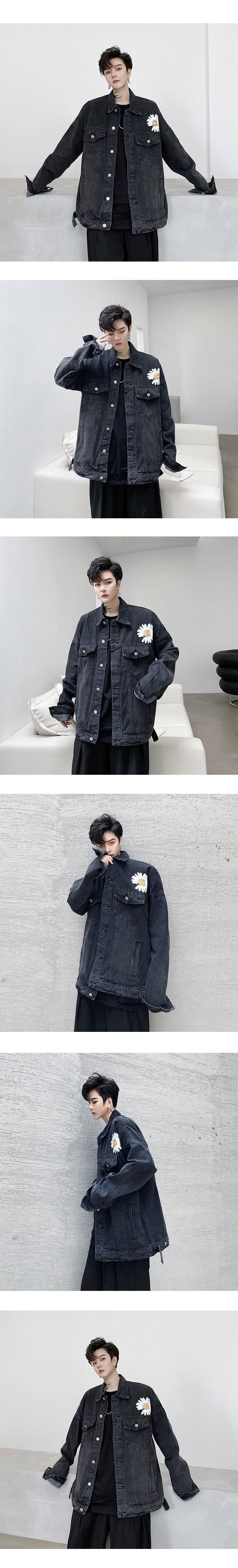 New Hip-hop Denim Jacket