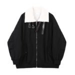 P135 Winter Lamb Wool Warm Cotton Jacket