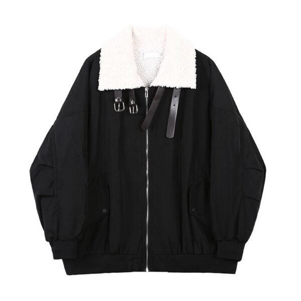 P135 Winter Lamb Wool Warm Cotton Jacket
