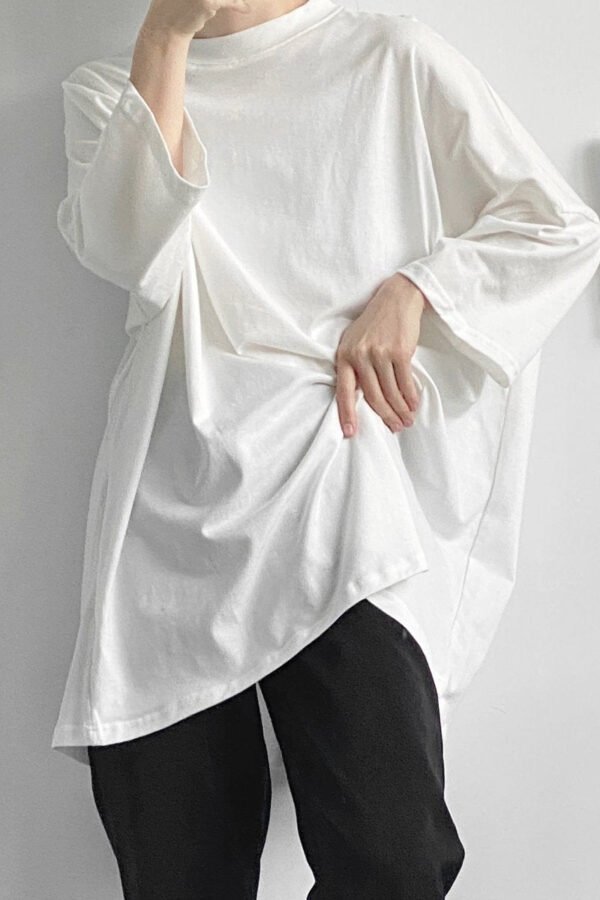 T1783 P40 Abstinence Series Cold Niche Loose All-match T-shirt