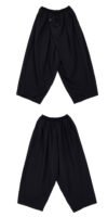 Dark Japanese Style Loose Pleated Straight Tube Men's Casual Pants
