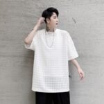 KK1630/P70 Geometric Shape Fabric Breathable T-shirt