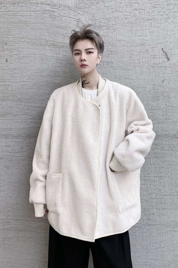 Kk1554 / P180 Fake Two Piece Fur Jacket