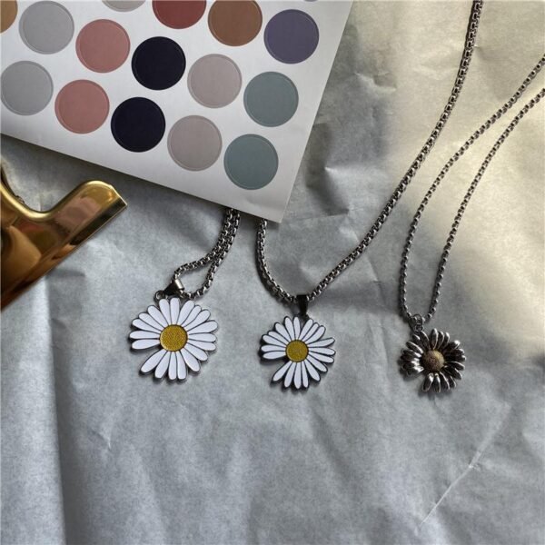 Fashion Daisy Chain Necklace Sunflower Necklace Flower Necklace