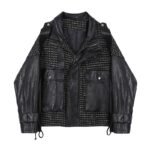 H1138 P115 Stitching Fried Street Jacket