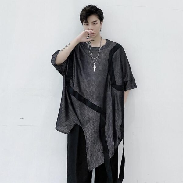 Dark Shiny Loose Men's T-shirt
