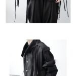 YM131 Men's Loose Heavy Industry Niche Diablo Jacket Design Sense