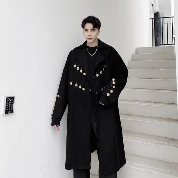 P175 Woolen Coat Cashmere Coat Men