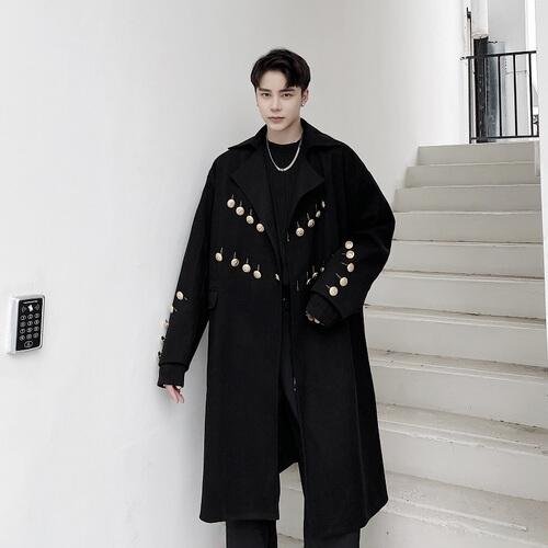P175 Woolen Coat Cashmere Coat Men