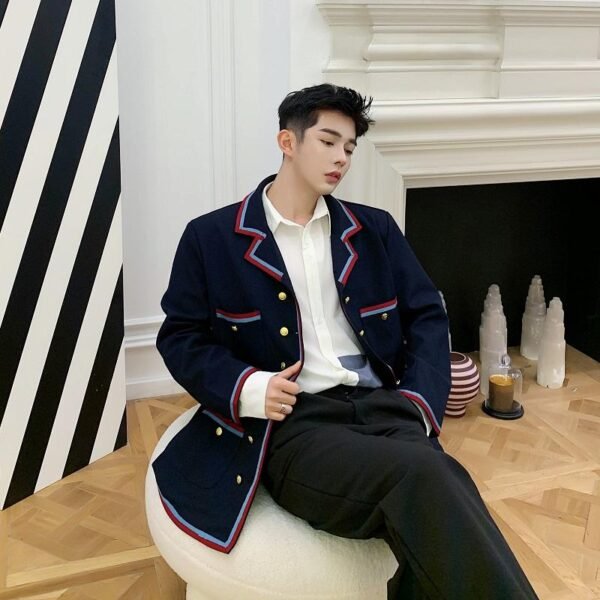 P145 Fashion Loose Suit Jacket