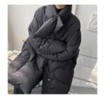 YM156 P225 90% White Duck Down Japanese Dark Thick Warm Down Jacket