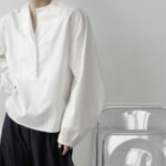 P55 Lazy Pullover Long Sleeve Temperament Shirt