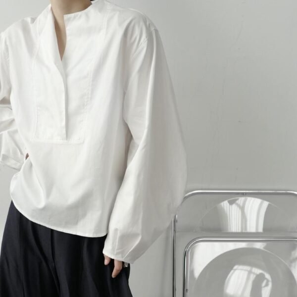 P55 Lazy Pullover Long Sleeve Temperament Shirt