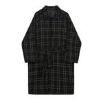 P165 Mid-length Small Fragrance Coat Fashionable All-match Over The Knee Coat