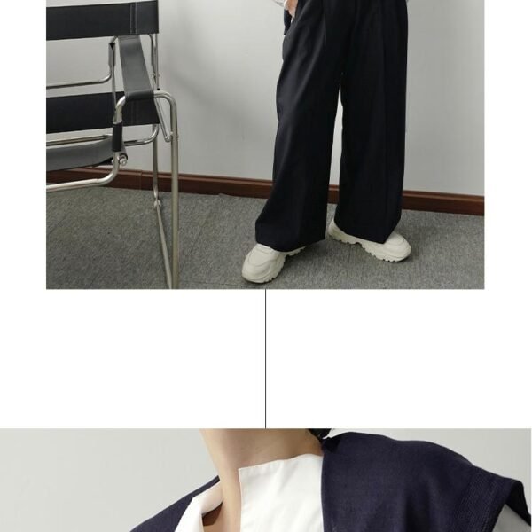 P55 Lazy Pullover Long Sleeve Temperament Shirt