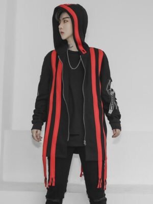 Hip Hop Fashion Personality Autumn Jacket Zip Up Jacket