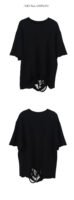 Dark Wind Loose Vest Short Sleeve T-shirt