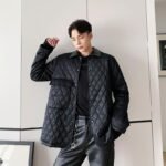P135 Winter Retro Male Casual Temperament Jacket