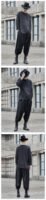 Original Design New Dark Series Yamamoto Yaosi Style Zipper Long Sleeve T-shirt