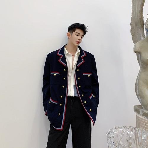 P145 Fashion Loose Suit Jacket