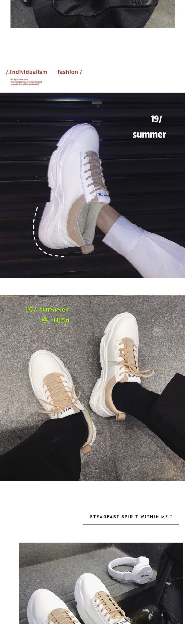 105A-YH-186 Korean Trend Running Shoes