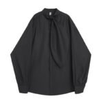 Korean Style Ceremony Loose Long Sleeve Shirt