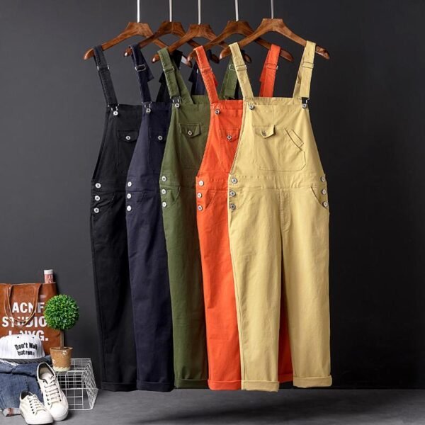 European and American Street Hip Hop One-piece Pants for Men and Women Couples Slim Feet Capris Korean Youth Casual Pants