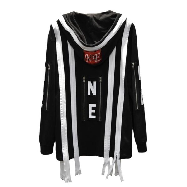 Hip Hop Fashion Personality Autumn Jacket Zip Up Jacket