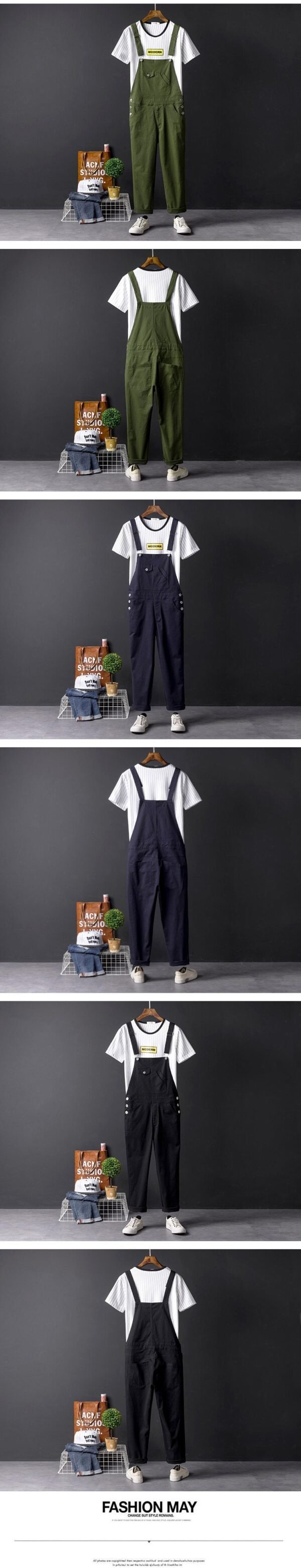 European and American Street Hip Hop One-piece Pants for Men and Women Couples Slim Feet Capris Korean Youth Casual Pants