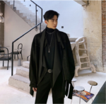 Fall Fashion Irregular Windbreaker Jacket Short Trenchcoat