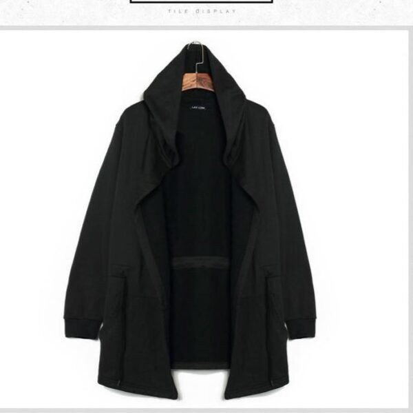 Dark Is A Big Hoodie Cloak Coat